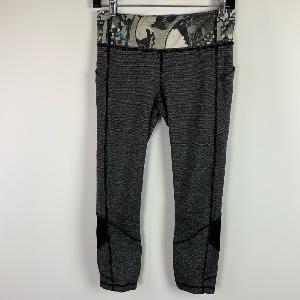 Lululemon Legging Gym Workout Butterfly Waist